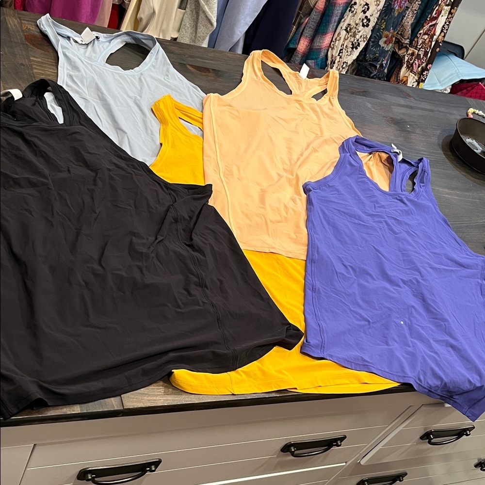 Women's Ultimate Train Tank Tops - Multicolor Set of 5 size M
